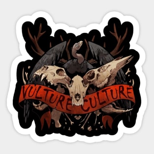 vulture culture Sticker